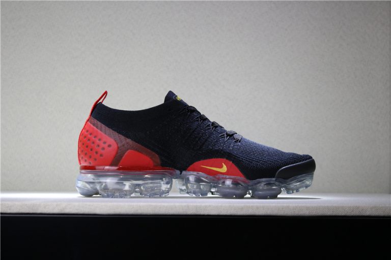 Nike Air VaporMax 2 Flyknit Black/Laser Orange-Total Crimson For Sale ...