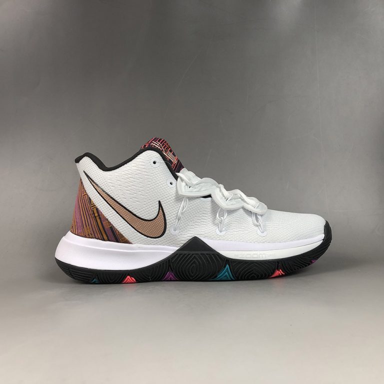 Nike Kyrie 5 “BHM” White/Metallic Red Bronze On Sale – The Sole Line