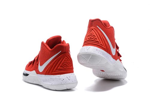 all red kyrie 5
