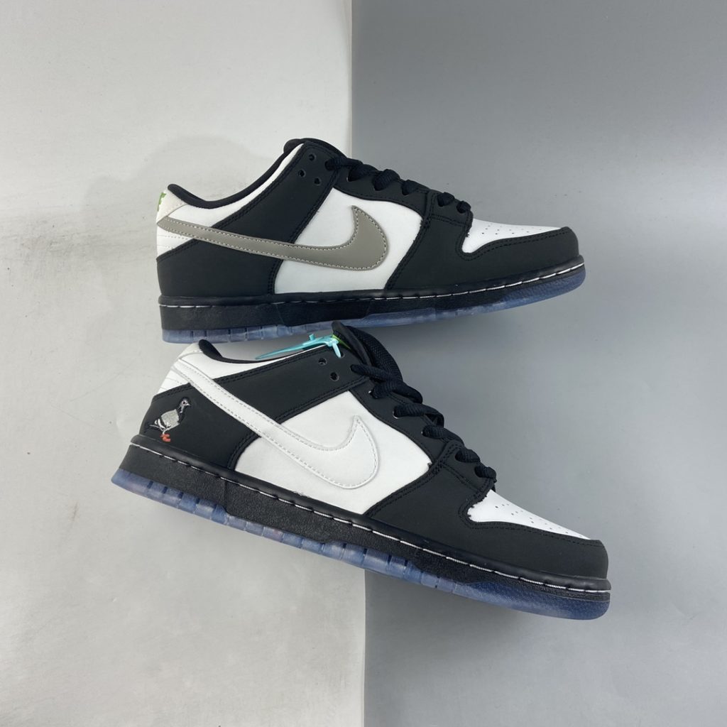 Nike SB Dunk Low “Panda Pigeon” Black/Green Gusto-White For Sale – The ...