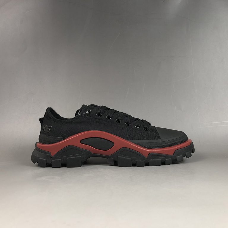 Adidas Raf Simons Rs Detroit Runner Black Red For Sale – The Sole Line