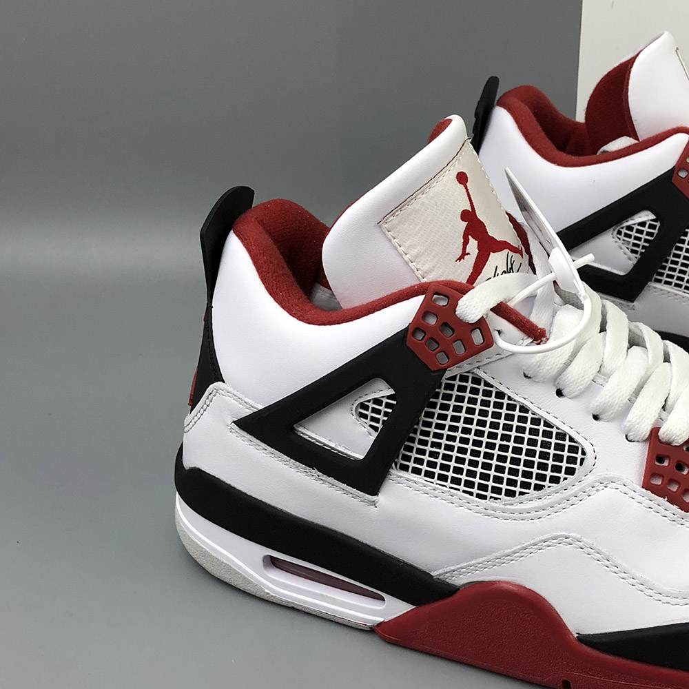 Air Jordan 4 “Fire Red” White/Varsity Red-Black On Sale – The Sole Line