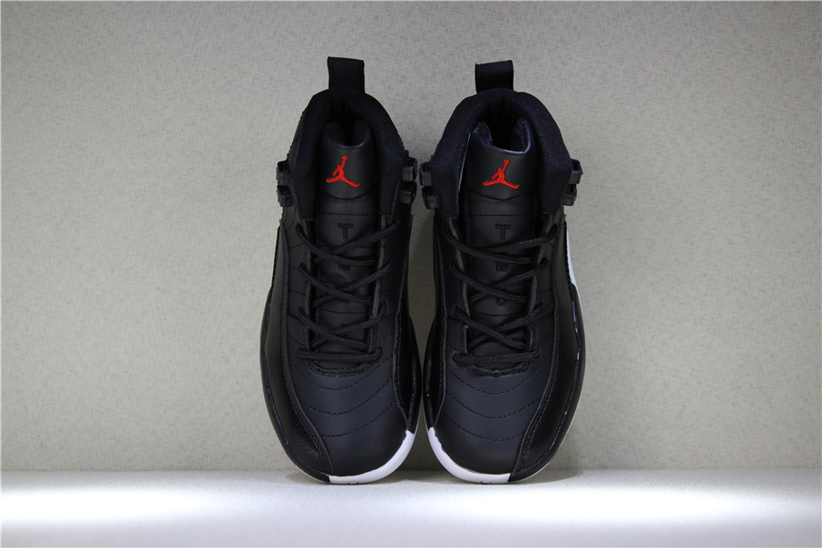 jordan 12 black kids