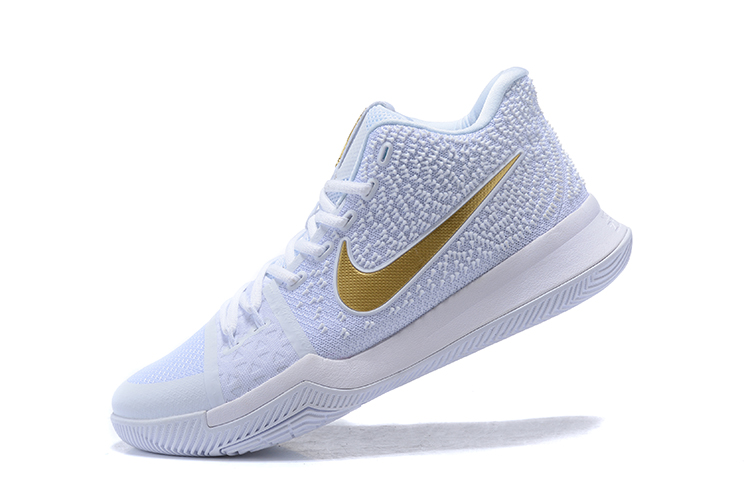 kyrie irving shoes white gold