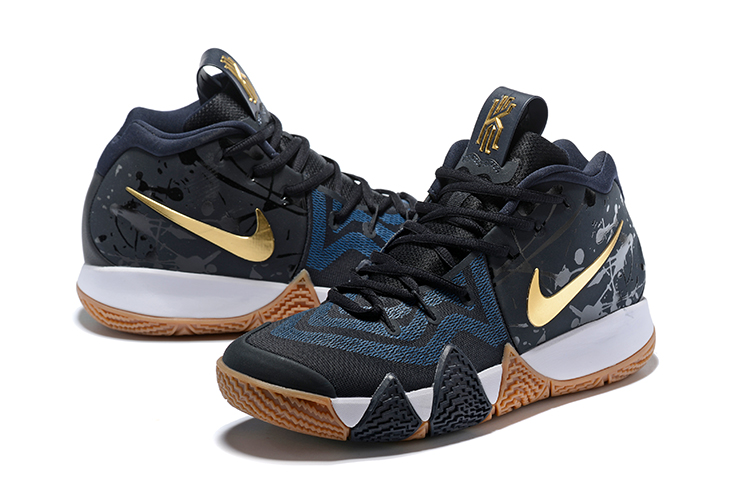black and gold kyrie