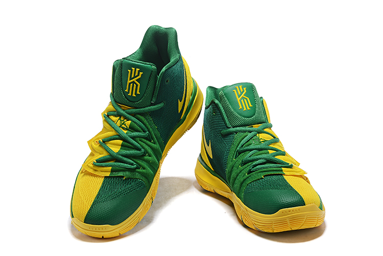 nike yellow and green shoes