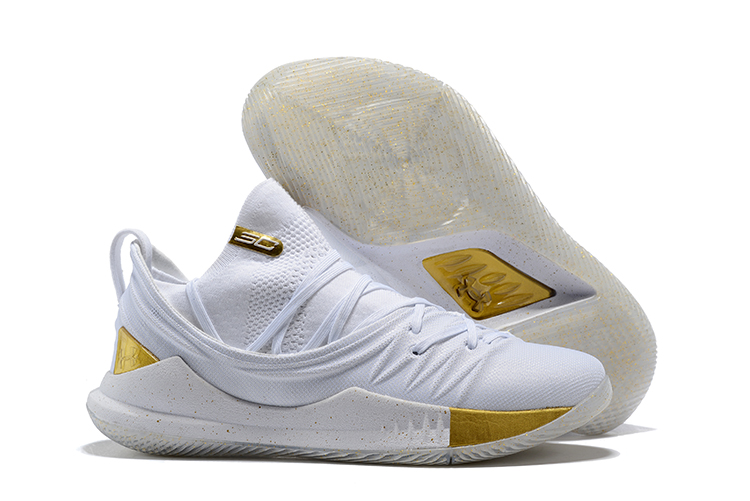 curry 5 shoes white