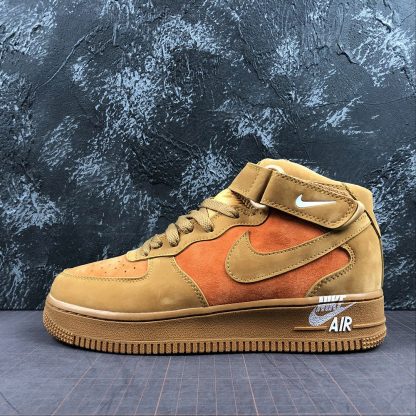 Nike Air Force 1 Mid Orange Midsole For Sale – The Sole Line