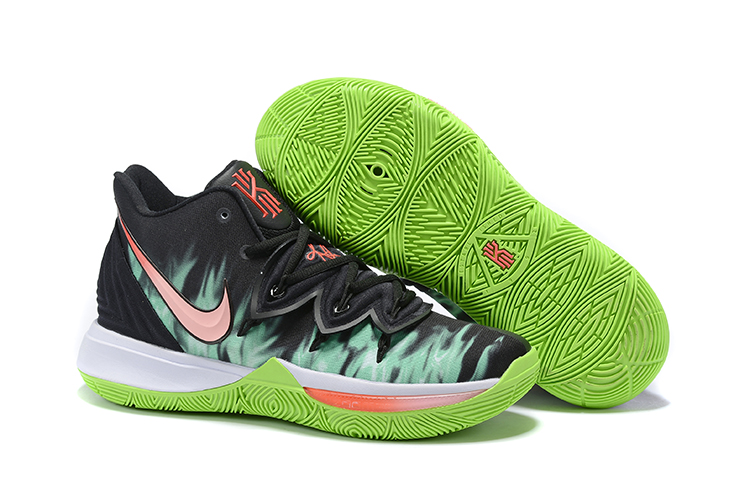 kyrie irving shoes green and black