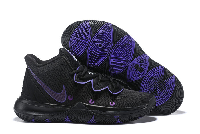 kyrie 5 black and purple