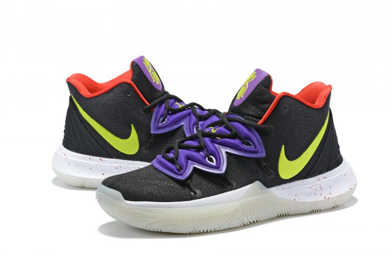 kyrie 8 black and purple