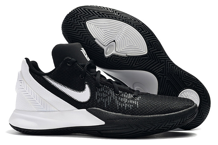 kyrie flytrap white and black