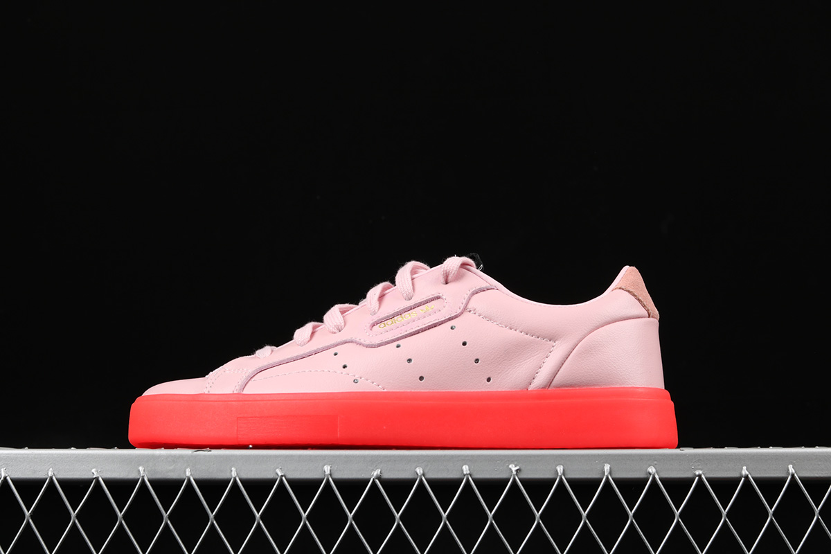 adidas pink sole shoes