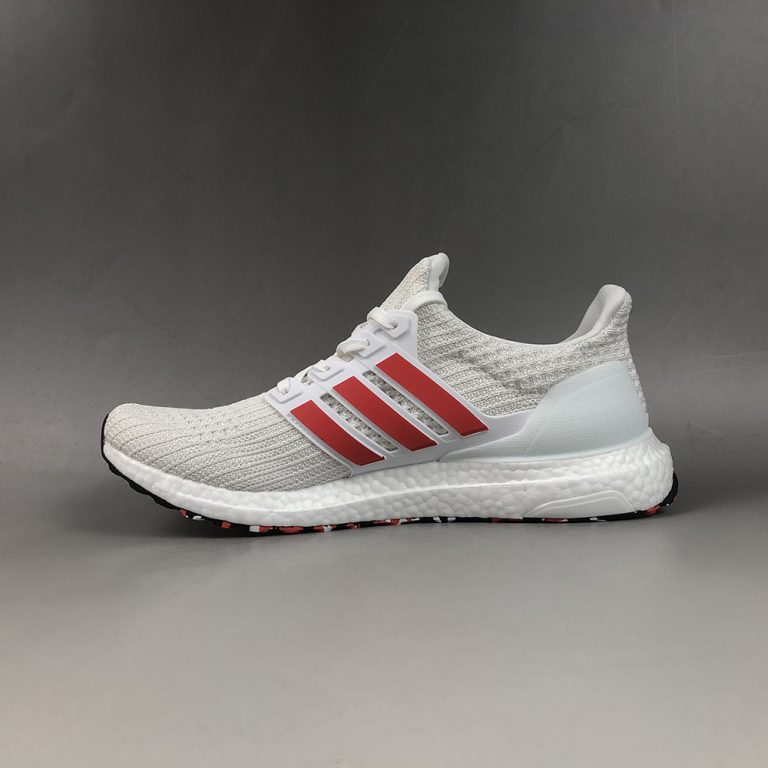 adidas Ultra Boost 4.0 White Red For Sale – The Sole Line