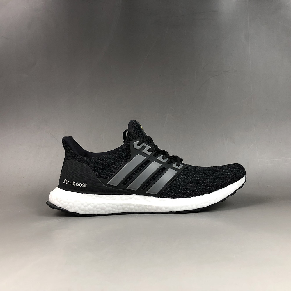 ultra boost black and white