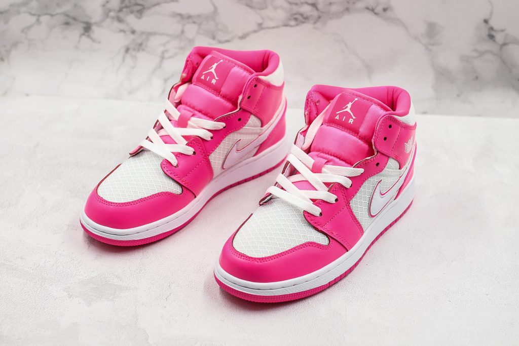 air jordan 1 mid hyper pink