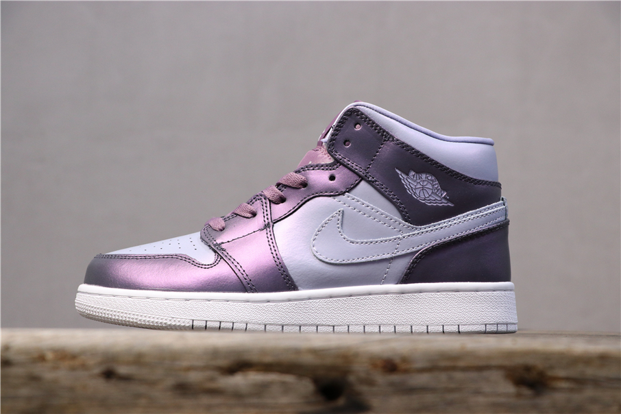 metallic purple nike shoes