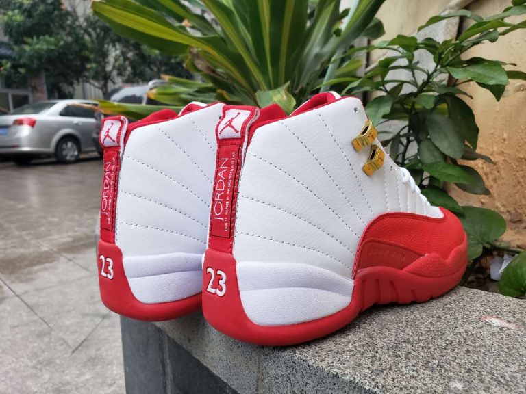 Air Jordan 12 “Cherry” White/Varsity RedBlack The Sole Line