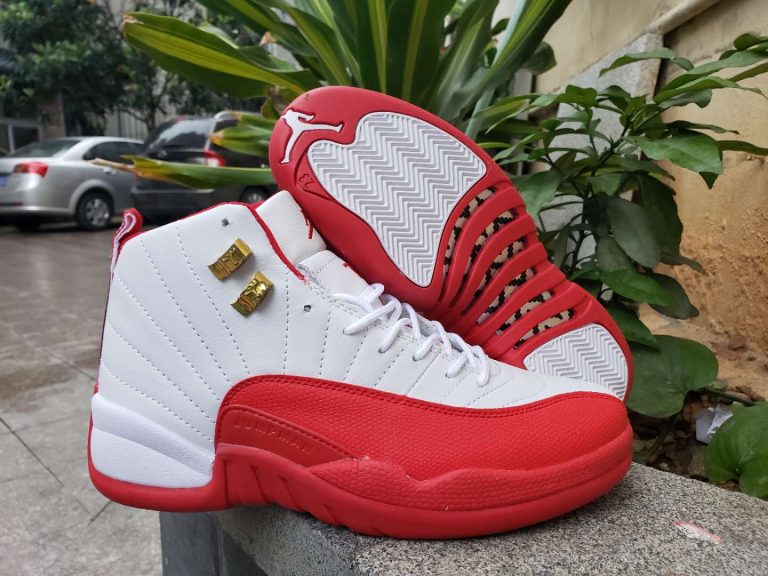 Air Jordan 12 “Cherry” White/Varsity RedBlack The Sole Line