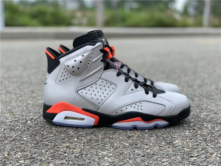 Air Jordan 6 “3M Reflective Infrared” Reflective Silver/Black-Infrared ...