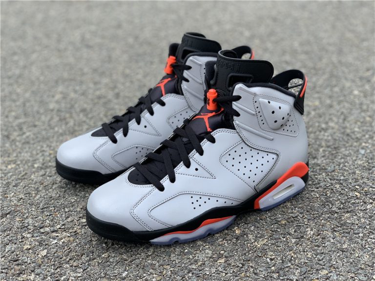 Air Jordan 6 “3M Reflective Infrared” Reflective Silver/Black-Infrared ...