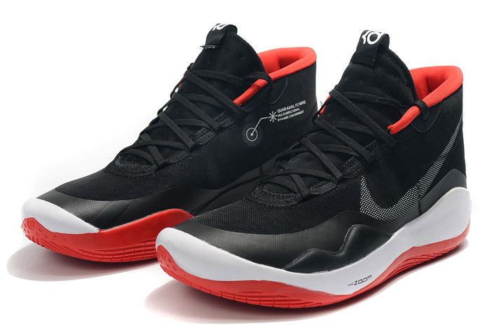 kd red and black shoes