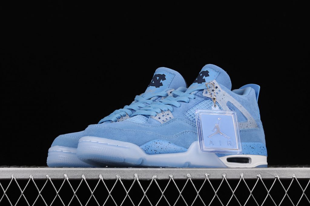 2019 Air Jordan 4 UNC PE Blue On Sale The Sole Line