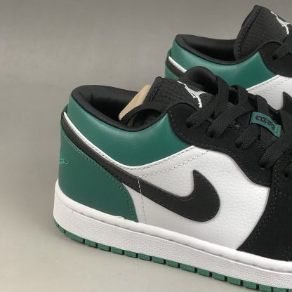 air jordan 1 low white black mystic green