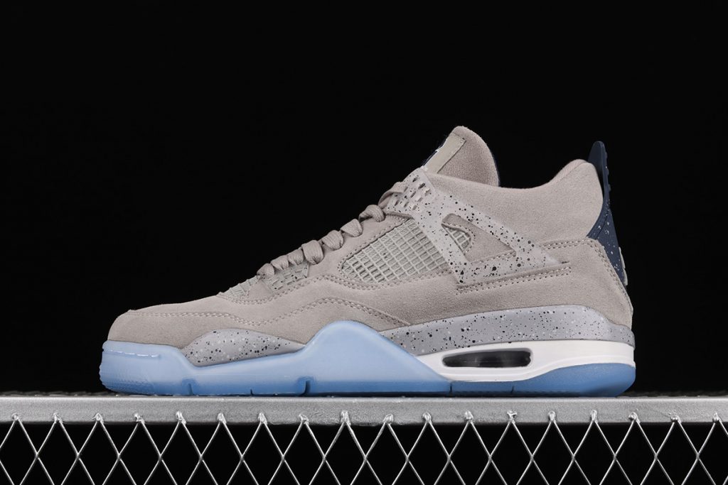 2019 Air Jordan 4 Georgetown PE Grey On Sale – The Sole Line