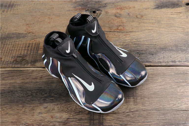 Nike Air Flightposite Black/Topaz Mist For Sale – The Sole Line