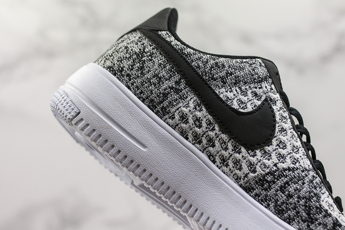 air force flyknit 2. black