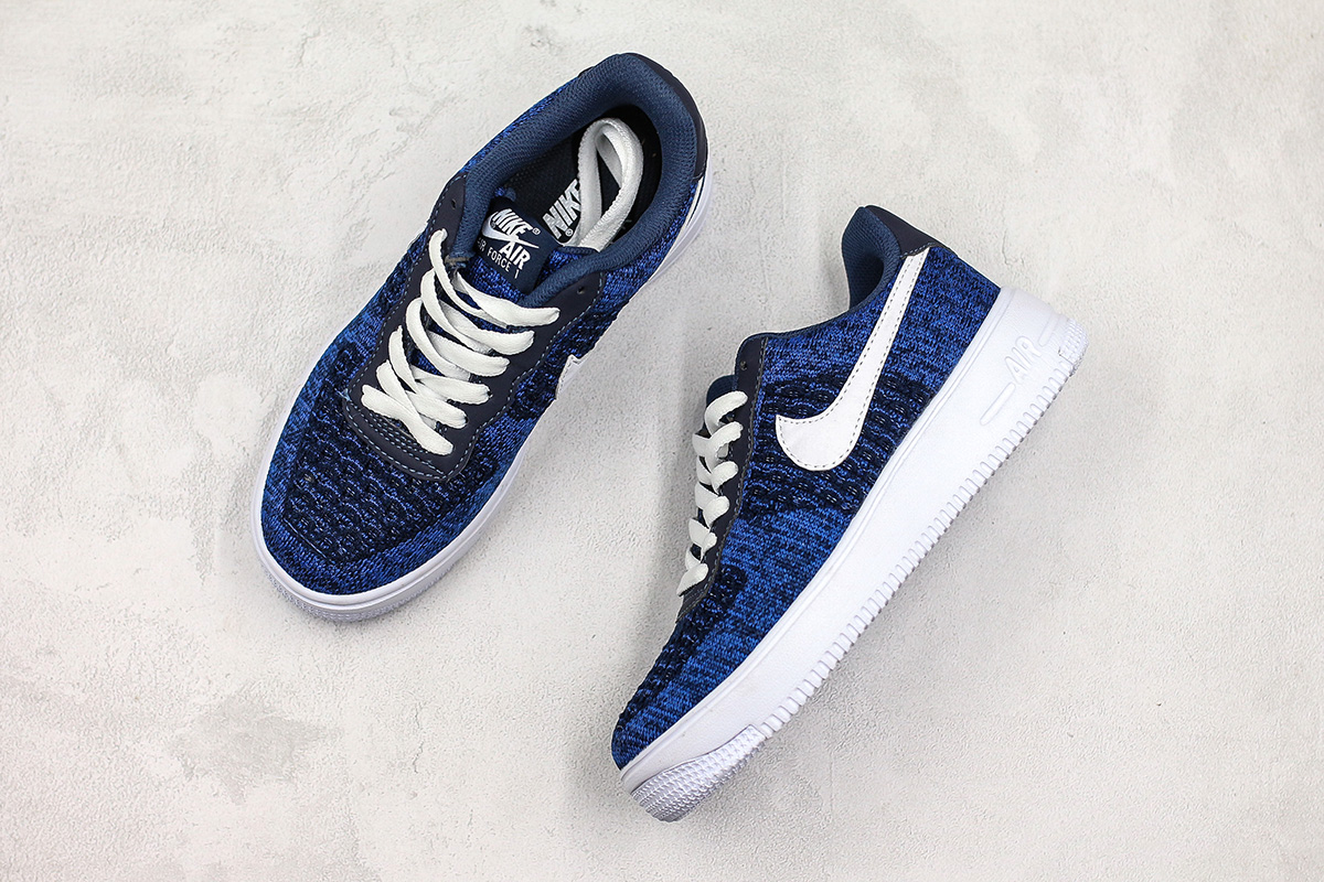 Nike Air Force 1 Flyknit 2.0 Navy Blue Sale, 40% - aveclumiere.com