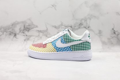 air force 1 pink blue