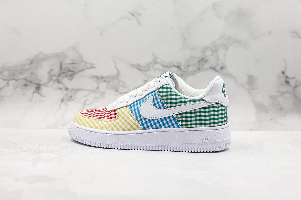 green and pink air force 1