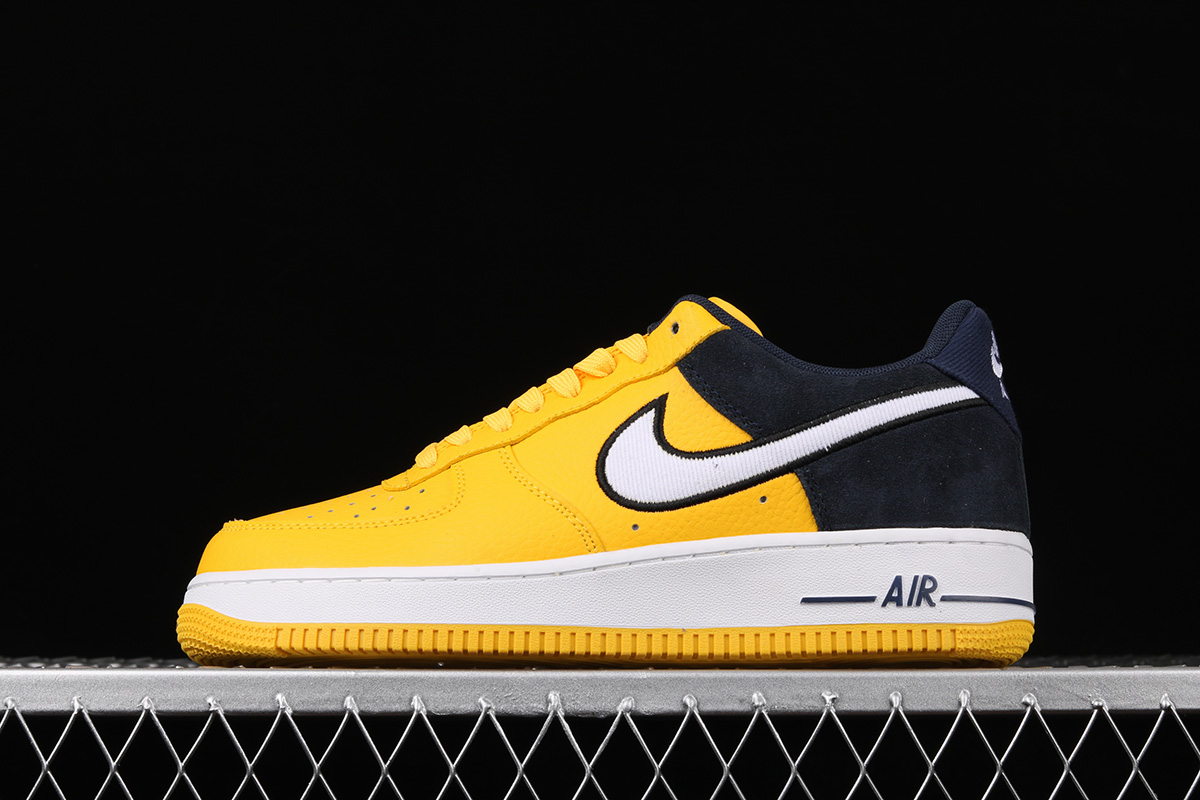 Nike Air Force 1 Yellow Navy AO2439-700 For Sale – The Sole Line