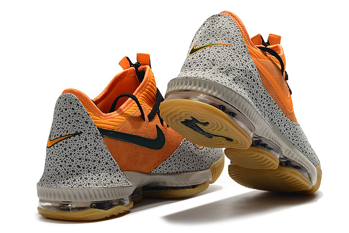 Nike LeBron 16 Low “Safari” Kumquat 