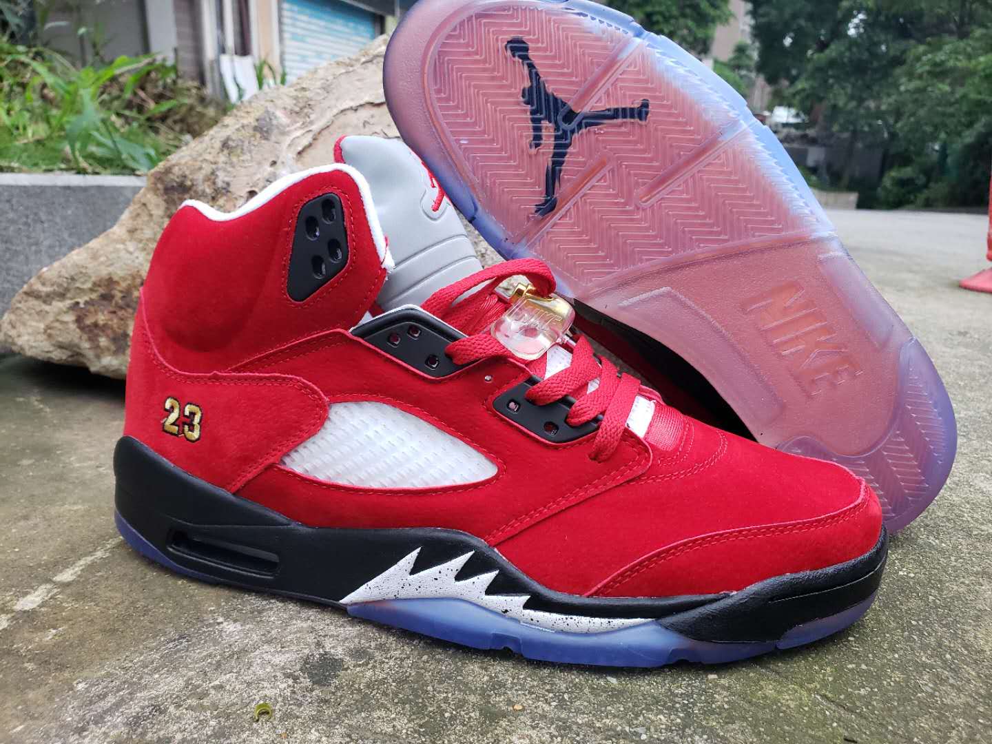 trophy room jordan 5 friends and family
