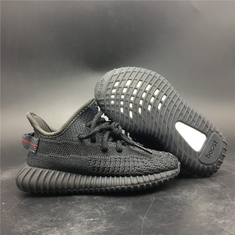 adidas Yeezy Boost 350 V2 Toddler Black For Sale – The Sole Line