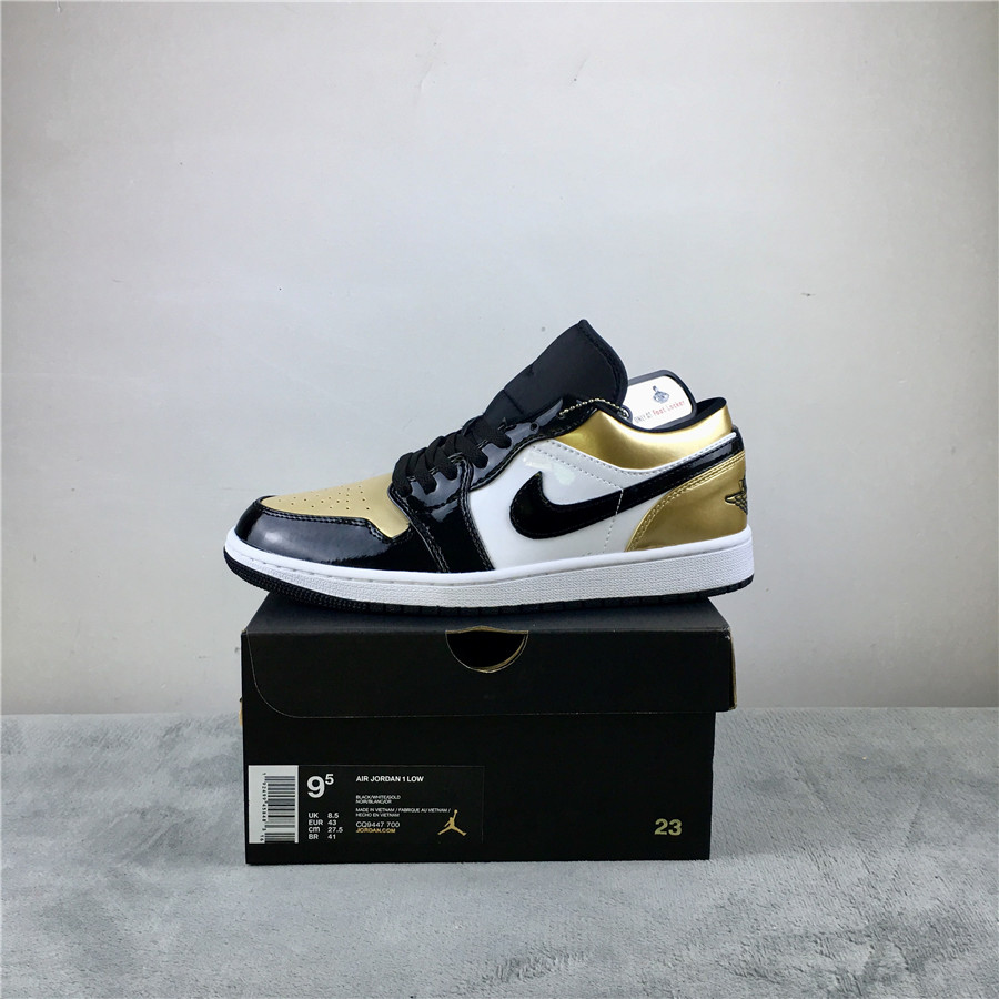 Air Jordan 1 Low ‘Gold Toe’ For Sale – The Sole Line