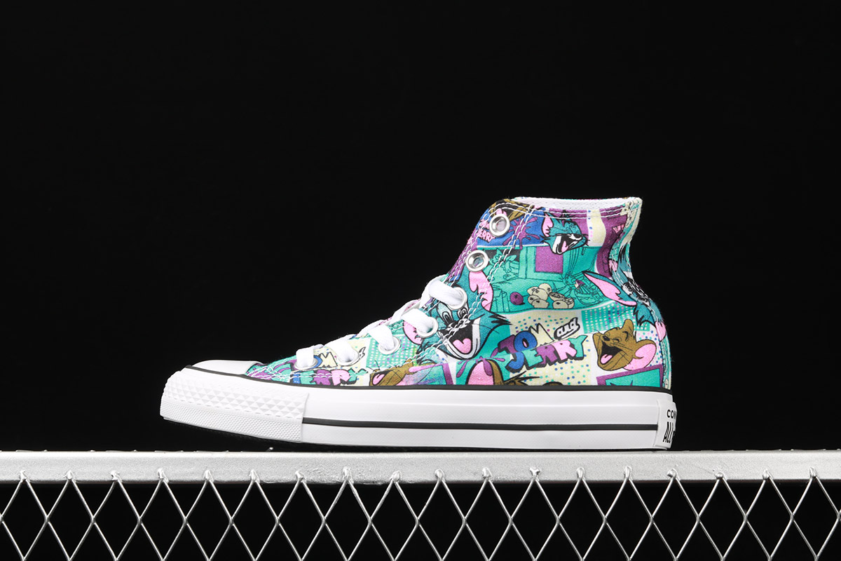 tom and jerry low top converse