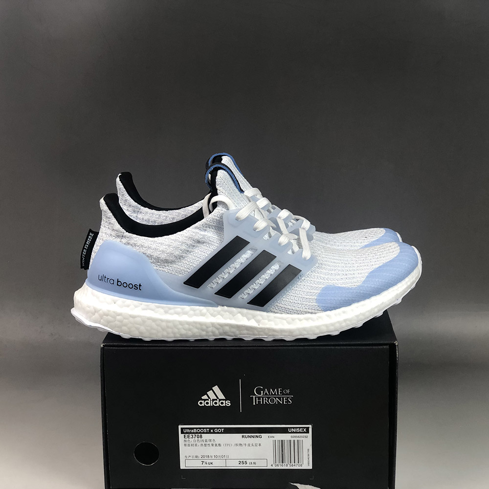 game of thrones ultra boost white walker