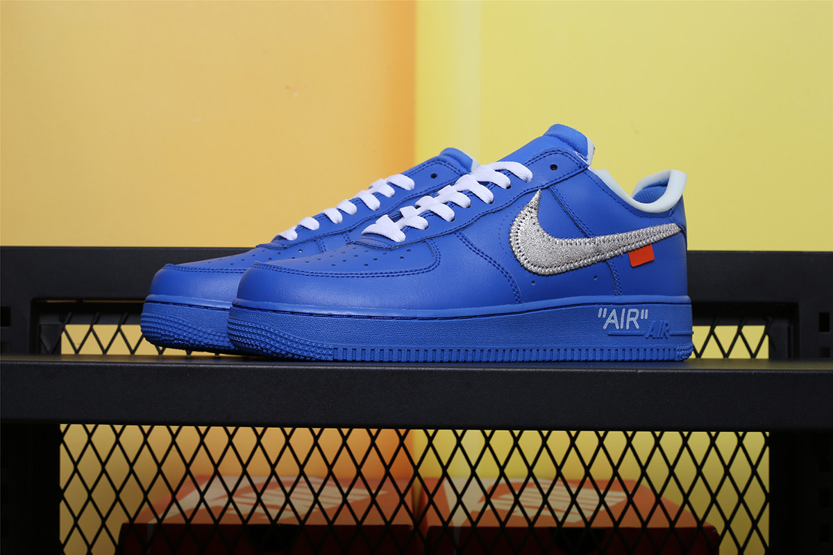 nike air force 1 university blue off white