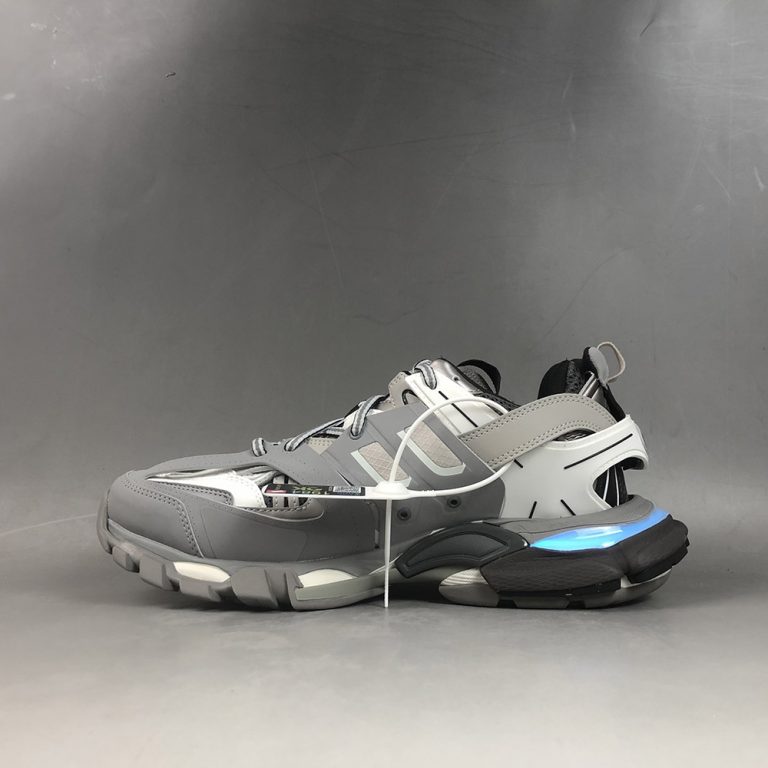 Balenciaga LED Track Trainers Grey 2019 Lighted Sole – The Sole Line