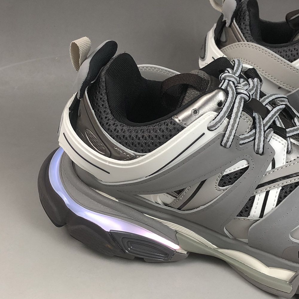 Balenciaga LED Track Trainers Grey 2019 