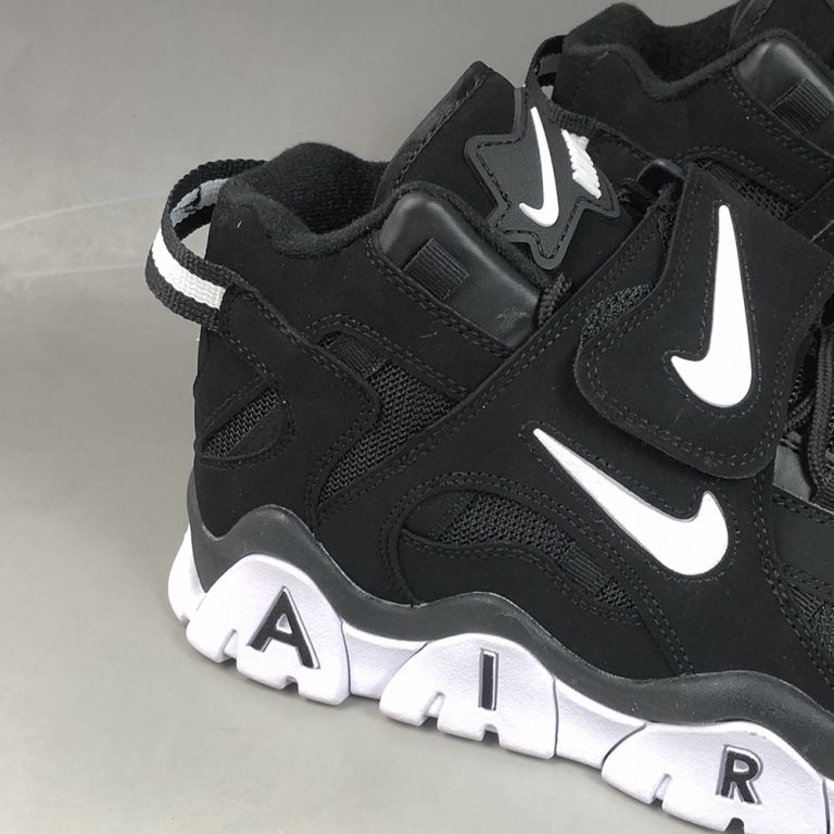 Nike Air Barrage Mid QS Black White For Sale – The Sole Line
