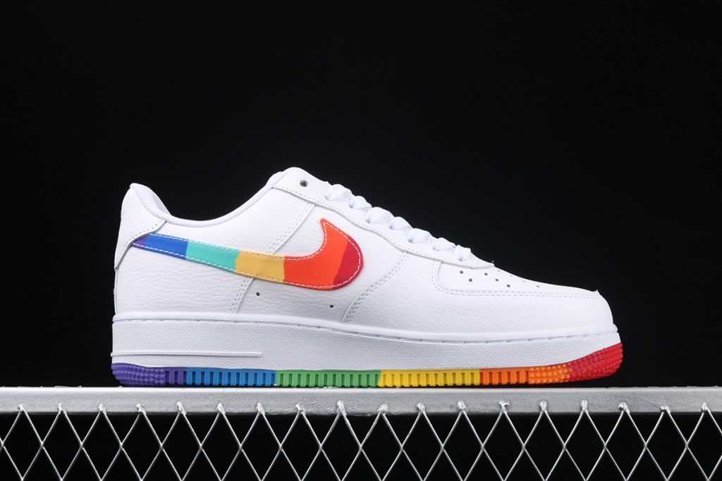 Nike Air Force 1 Low ’07 White Multi-Color For Sale – The Sole Line