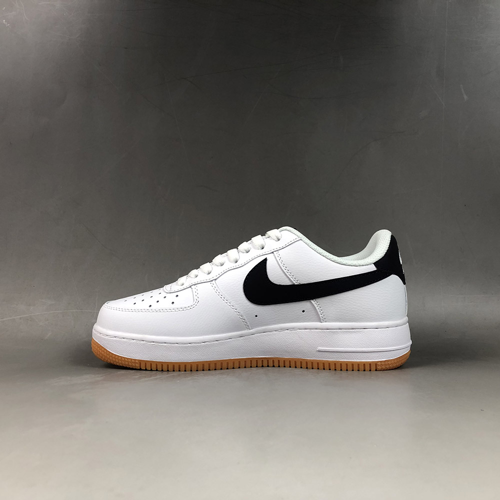 white air forces with gum bottoms