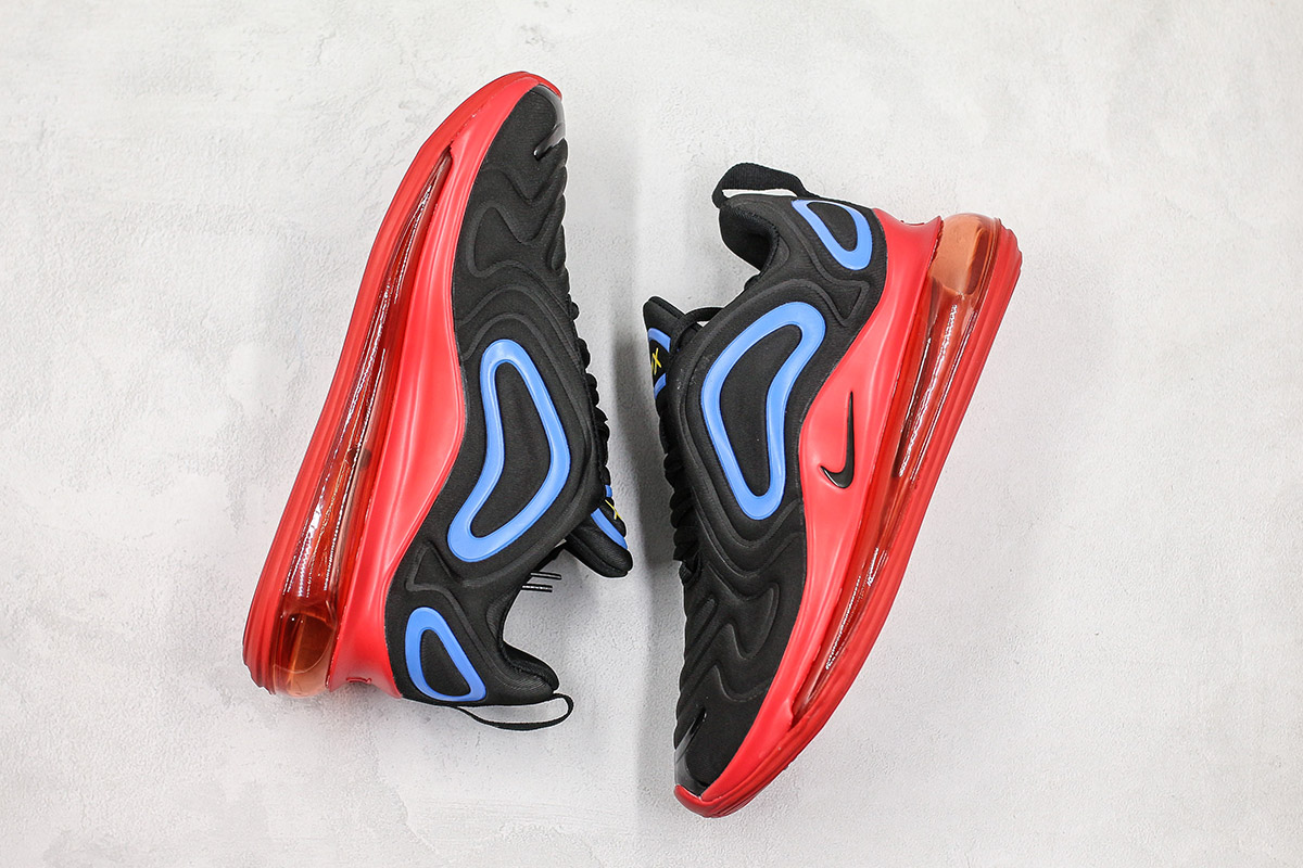 air max 720 red blue and black