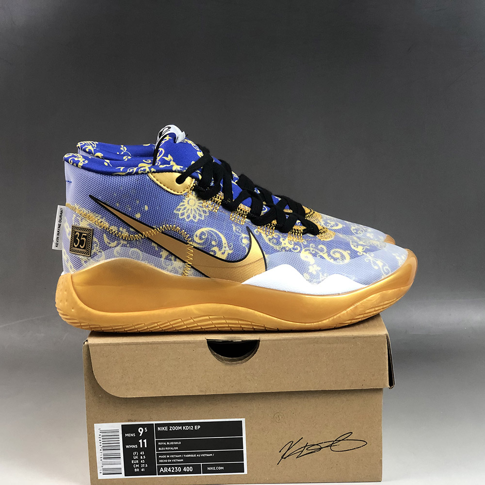 kd 12 blue and gold
