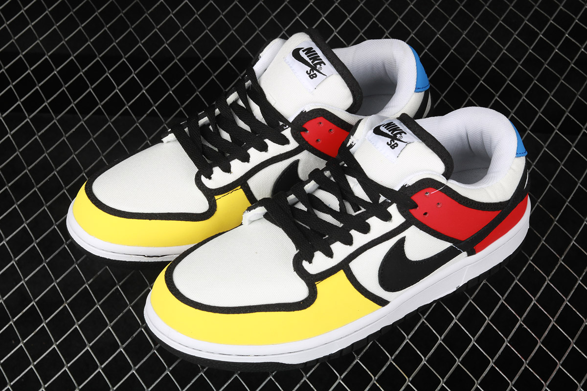Nike SB Dunk Low Pro “Piet Mondrian 